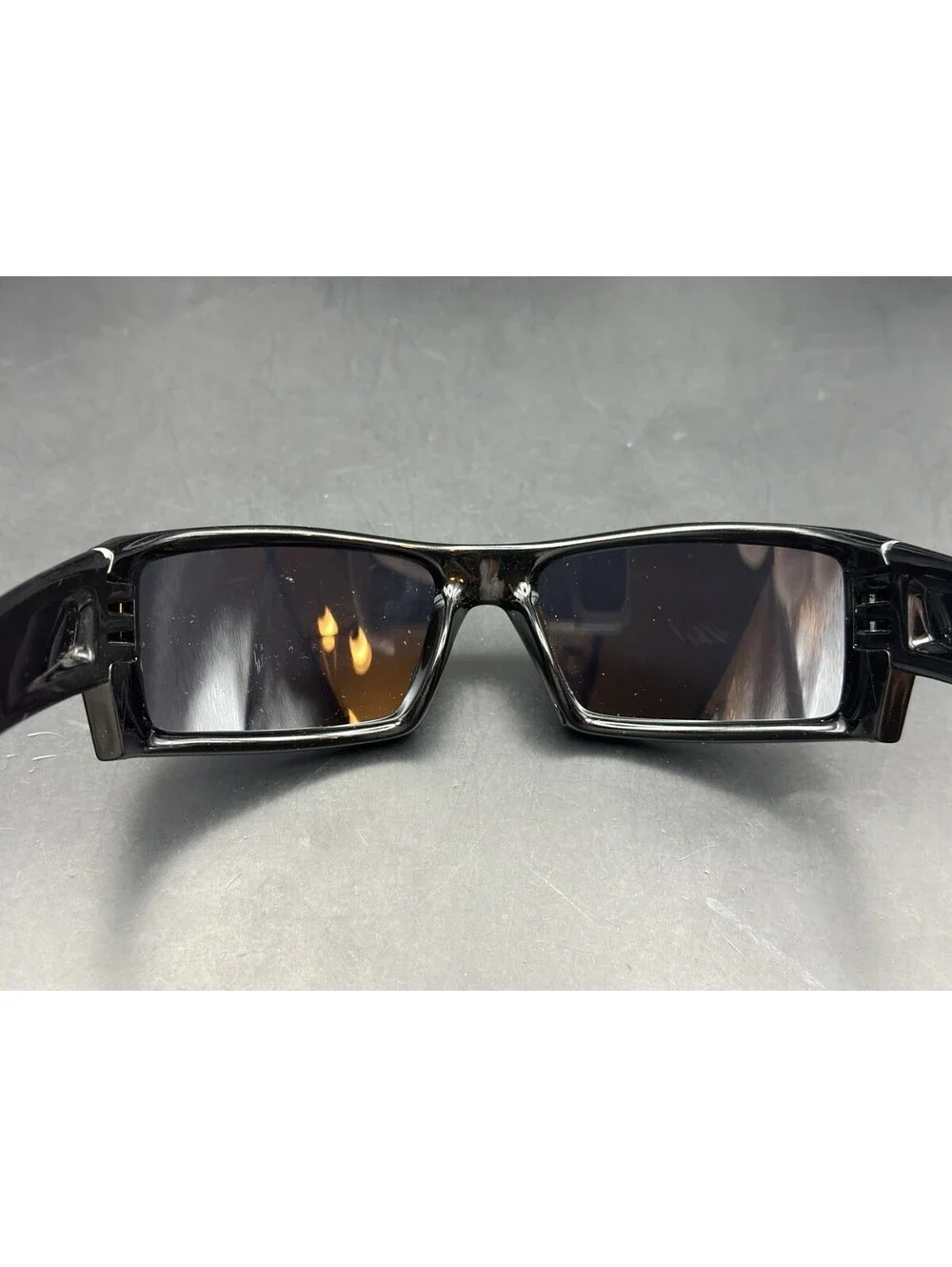 Oakley Gascan S Polished Black w/Black Iridium Lenses